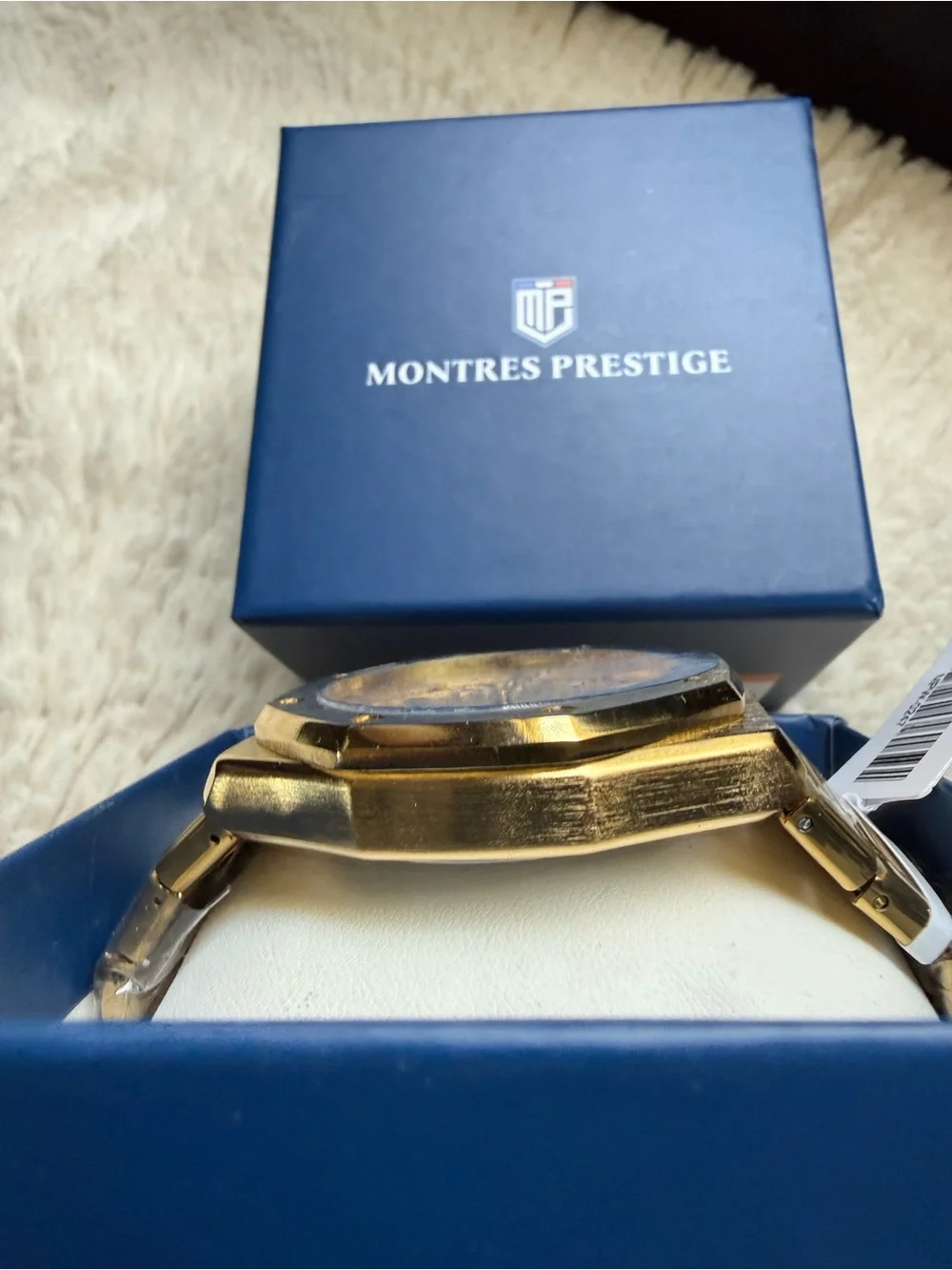 Montes Prestige NIB Men’s Gold Stainless Steel Watch